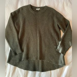Madewell Olive green sweater